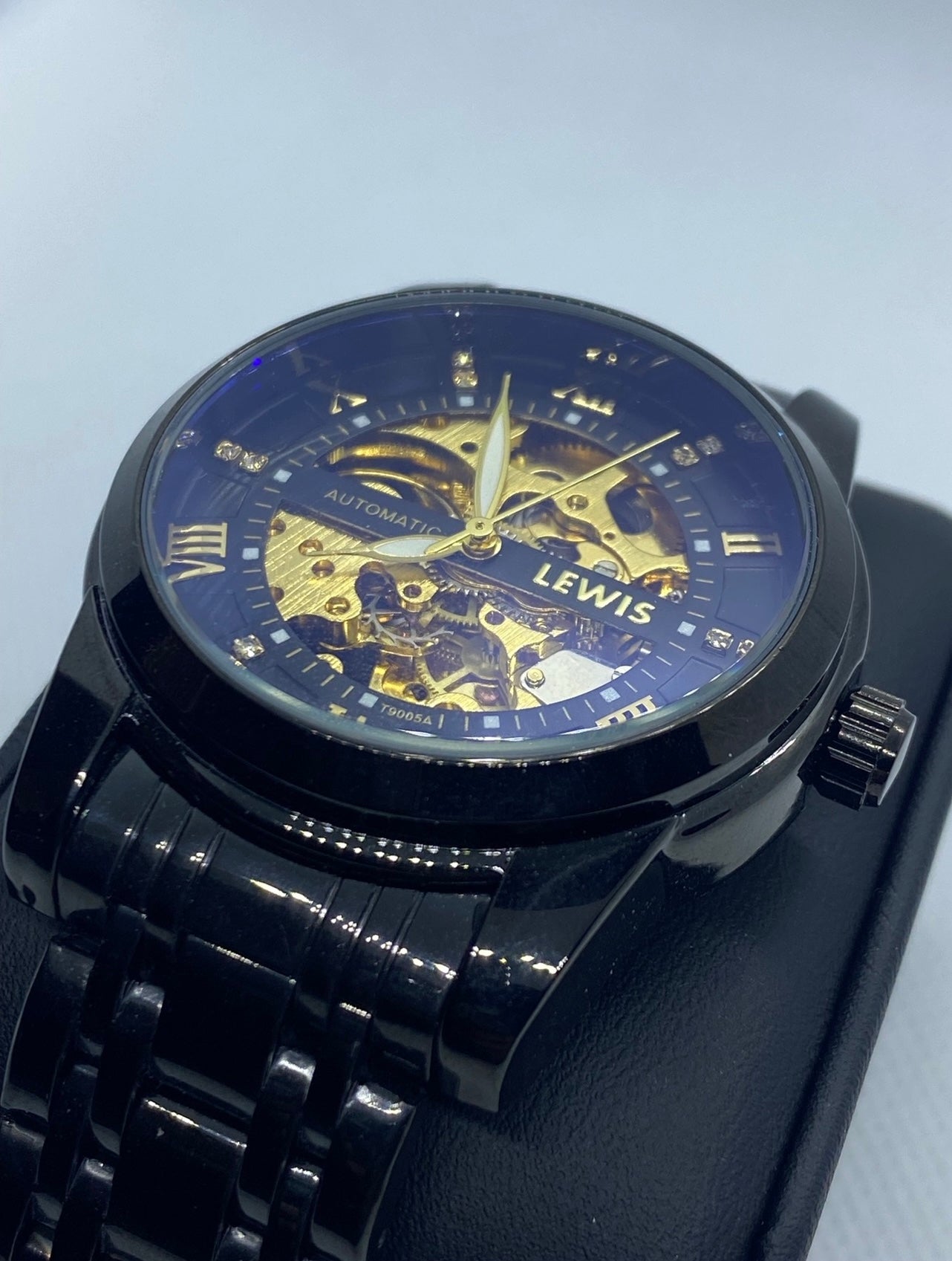 Men's Black/Gold Automatic Watch Season 1