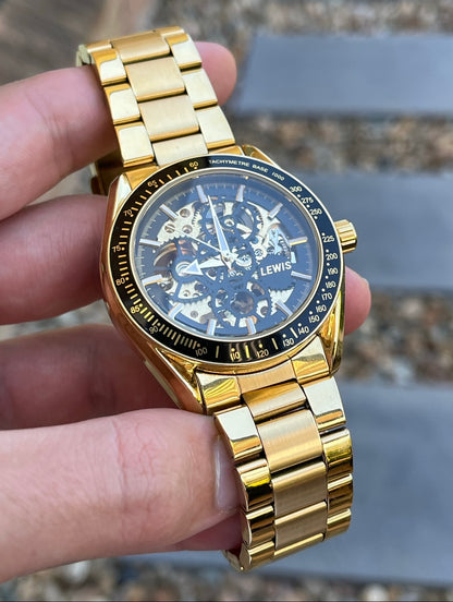 Lewis Gold Automatic Watch Season 2