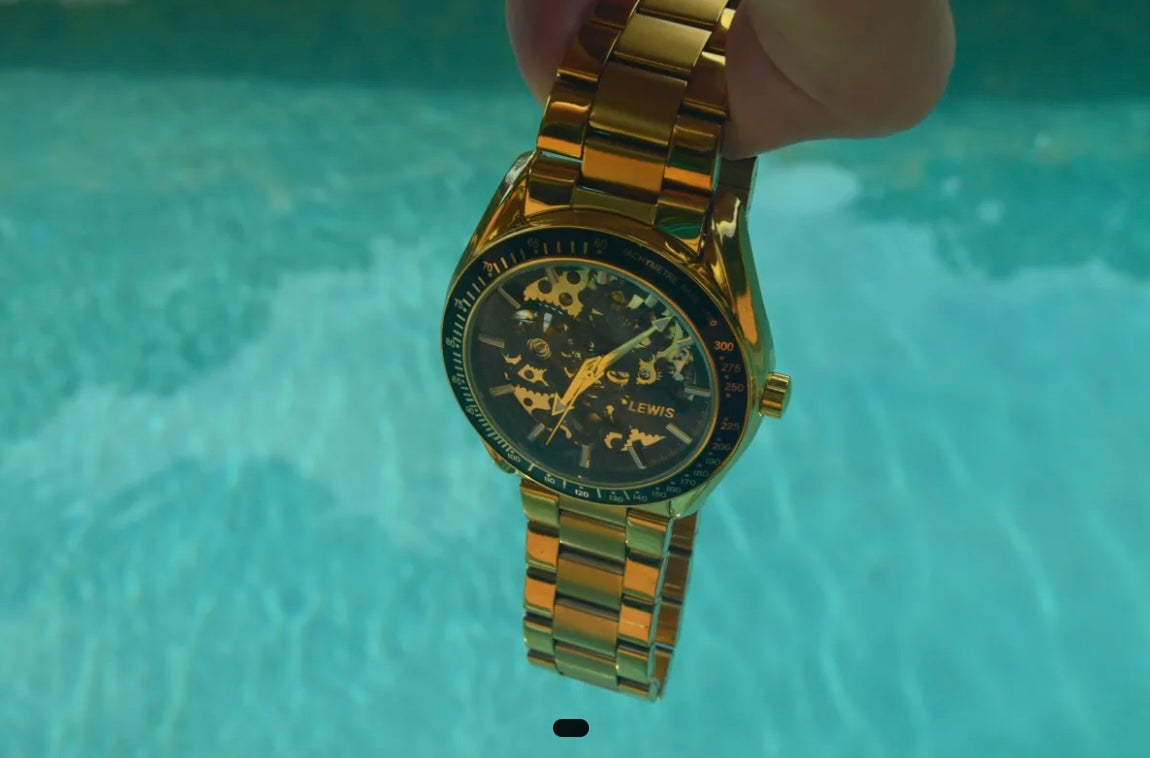 Lewis Gold Automatic Watch Season 2